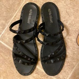 Super cute studded sandals